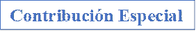 Contribución Especial