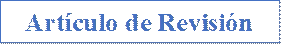 Artículo de Revisión