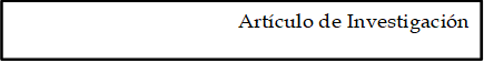 Artículo de Investigación