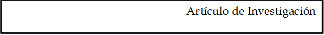 Artículo de Investigación