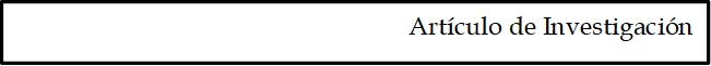 Artículo de Investigación